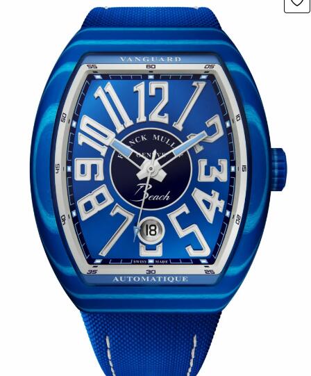 Franck Muller Vanguard Beach Ocean Blue Replica Watch